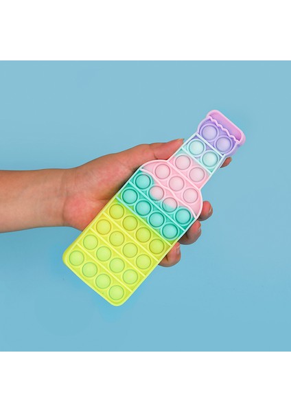 Macaron Bira Şişesi Stili Yeni Itme Kabarcık Fidget Oyuncakları Seti Yetişkinler Çocuklar Duyusal Sıkıştırma Oyuncakları- (Yurt Dışından)