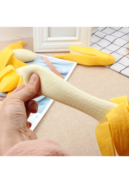 No.26 Tarzı Muz Soyulurken Sıkıştırılabilir Sıkıştırma Fidget Oyuncakları Dekomprese Eğlenceli Numaralar Çocuk Oyuncakları (Yurt Dışından) modelleri