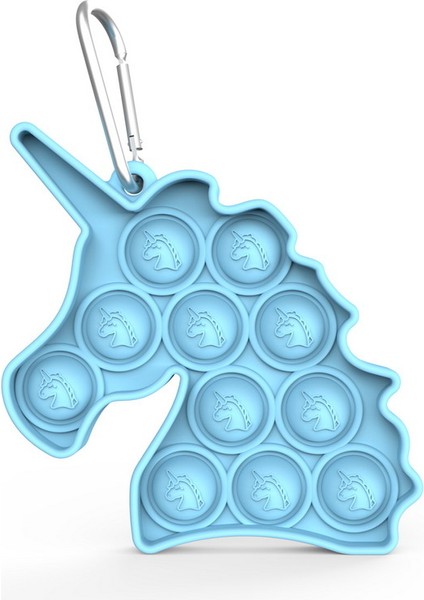Derin Mavi Tarzı Pop Oyuncak Basit Dimple Gökkuşağı Itme Bubble Popits Sıkma Oyuncakları Paketi Kabarcıklar Cüzdan Çanta Oyuncak Çocuklar Için (Yurt Dışından)
