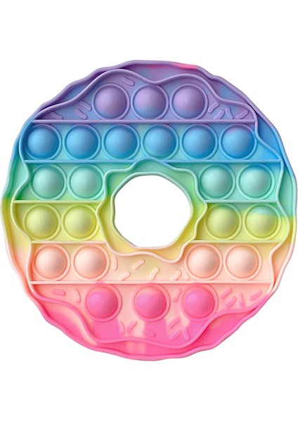 No.26 Tarzı Itme Oyuncak Duyusal Yuvarlak Topu Huzur Oyuncakları Itme Kabarcık Oyuncak Itme Renk Fidget Kabarcık (Yurt Dışından)