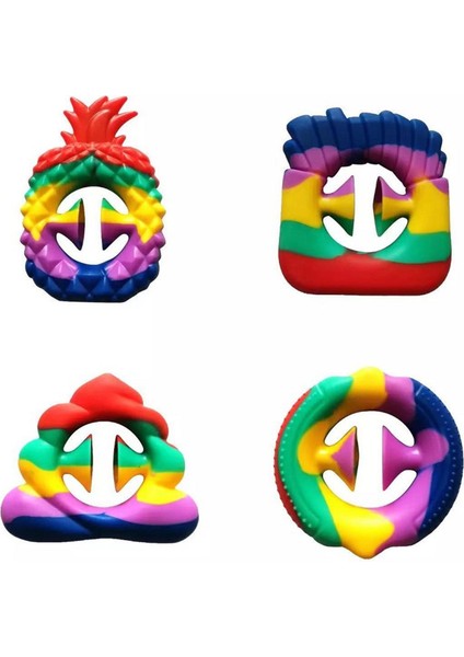 Bir Stil Basit Snapperz Duyusal Fidget Snap El Oyuncak Giderme -Anksiyete Silikon Oyuncak Fidget Duyusal Oyuncak Brinquedos (Yurt Dışından) fırsatları