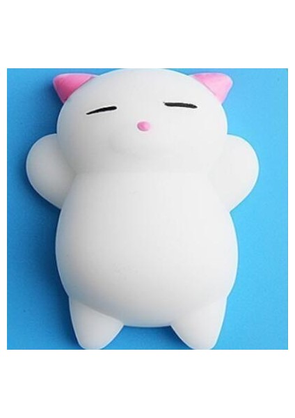 B Tarzı Sevimli Hayvan Topu Abrek Sticky Şekilli Yavaş Yükselen Çocuk Oyuncak Mochi Squishy Oyuncak (Yurt Dışından)