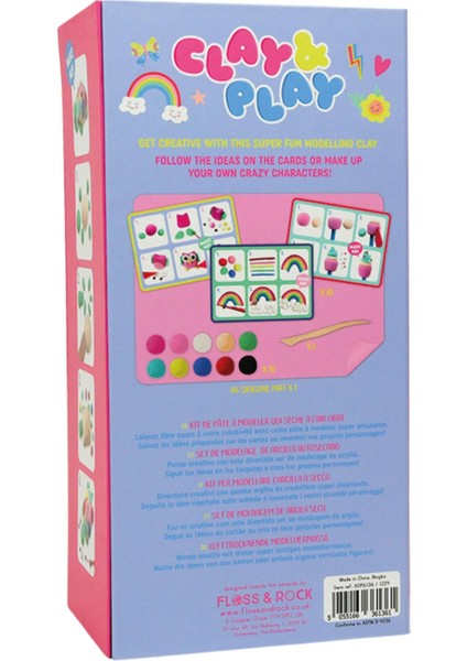 Clay And Play Hava Ile Kuruyan Kil Seti/ Rainbow Fairy