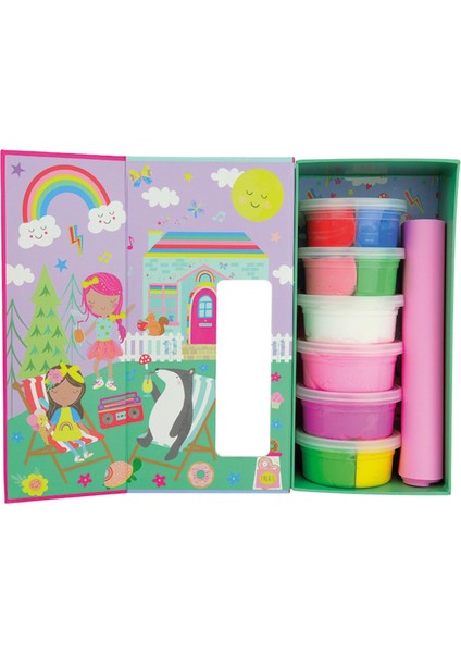 Clay And Play Hava Ile Kuruyan Kil Seti/ Rainbow Fairy
