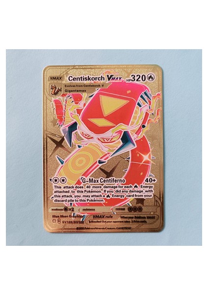 No.36 Tarzı Yeni Pokemon Kartları Metal Kendin Yap Kartı Pikachu Charizard Altın Sınırlı Sayıda Sürüm Çocuk Hediye Oyun Koleksiyon Kartları Ingilizce Türkçe (Yurt Dışından)