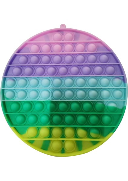 Kırmızı/siyah Stili 20*20 cm Dev Pop Büyük Boy Itme Pop Balon Fidget Oyuncaklar Parlak Büyük Basit Yatıştırıcı Figet Oyuncak Çocuklar Kravat Boyama Oyunu (Yurt Dışından)