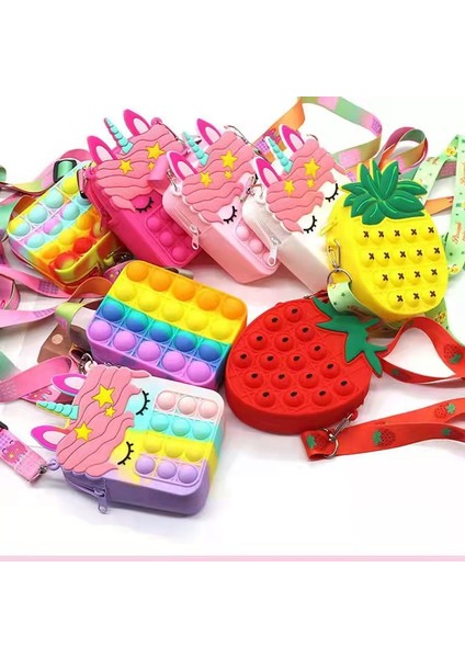 Gjdjspmavi Stil Pop Fidget Oyuncakları Renkli Basma Kabarcık Yetişkin Çocuklar Basit Dimple Oyuncağı Otizmi Gidermek Için (Yurt Dışından) indirimleri