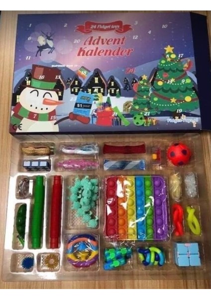 Ordu Yeşili Tarzı 55 Stiller Oyuncaklar Paketi Sürpriz Noel Hediye Kutusu Basit Dimple Yenilik Hediyeler (Yurt Dışından)