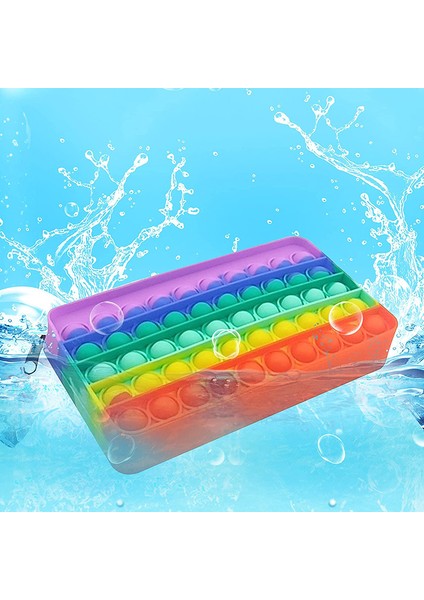 D Stili Çocuklar Için Kawaii Silikon Cüzdan Çantaları Basınca Itme Kabarcık Oyuncakları Kalem Kutusu Basınca Dimmer Oyuncaklar Yumuşak Basınçlı Patlama Oyuncakları (Yurt Dışından)