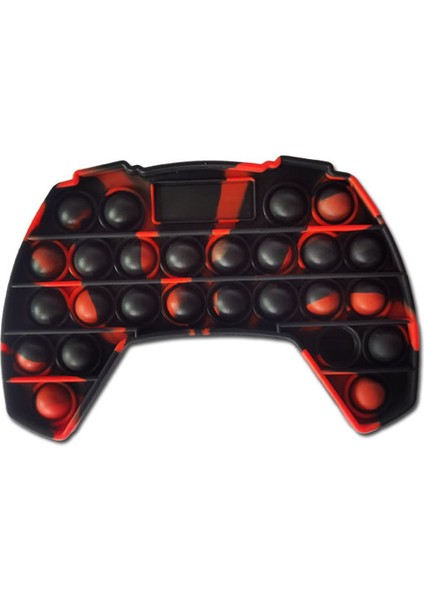1 Adet Gamepad Stili Renkli Oyun Kolu Silikon Itme Kabarcık Oyuncak Yetişkinler ve 18 Çocuklar Için Halloween Doğum Günü Hediyeleri Için Anahtarlık Köpek Patlatma Fidget Oyuncakları (Yurt Dışından)