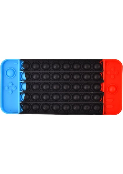 1 Adet Gamepad Stili Renkli Oyun Kolu Silikon Itme Kabarcık Oyuncak Yetişkinler ve 18 Çocuklar Için Halloween Doğum Günü Hediyeleri Için Anahtarlık Köpek Patlatma Fidget Oyuncakları (Yurt Dışından)