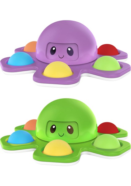 2 Adet H Tarzı Fidget Pops Its Basın Balon Süper Yüz Değiştirme -Anksiyete Oyuncakları Basit Dimple Popet Oyuncak Çocuklar Yetişkinler Için Popsits (Yurt Dışından)