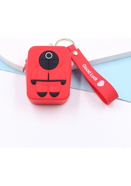 LK-283-38-F1E5T Stili Yeni Gelen Silikon Kalem Kutusu Pop It Bozuk Para Cüzdanı Kawaii Basit Cırcır Kırtasiye Çantası Duyusal Bozuk Para Cüzdanı Pop It Dikkat Oyuncağı (Yurt Dışından)