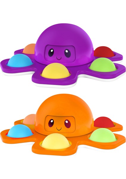 2 Adet M Tarzı Fidget Pops Its Basın Balon Süper Yüz Değiştirme -Anksiyete Oyuncakları Basit Dimple Popet Oyuncak Çocuklar Yetişkinler Için Popsits (Yurt Dışından)