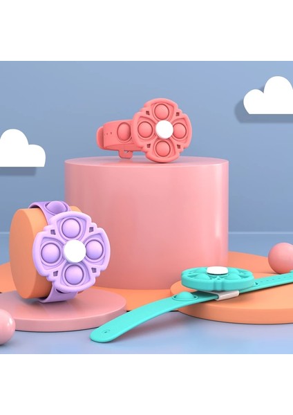 No.5 Tarzı Basın Balon Bileklik Çocuk Yetişkinler Dimple Fidget Er Oyuncakları Silikon Bileklik El Figet Duyusal Açma Bilezikler Hediye (Yurt Dışından) indirimleri