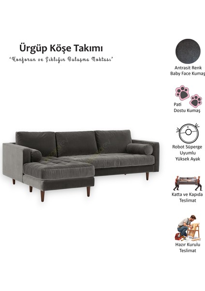 Ürgüp Modern L Köşe Koltuk Takımı Sol Köşe fiyatları