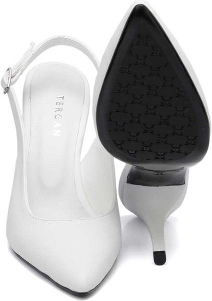 Beyaz Vegan Kadın Stiletto - K24I1AY67381-Q3Y fırsatları