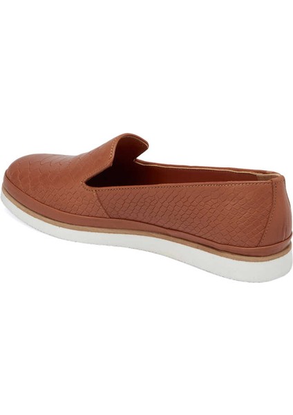 Taba Hakiki Deri Kadın Casual Ayakkabı - K24I1AY67113-A29