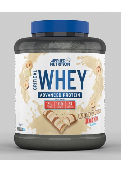 Critical Whey Protein 2000 gr Beyaz Çikolata Bueno Aromalı