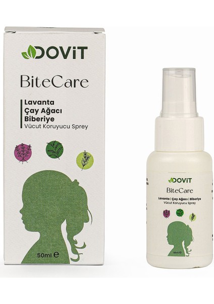 Bite Care (Bit ve Si Rke Sorunlarına Vücut Koruyucu Bitkisel Sprey) 50 ml