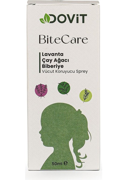 Bite Care (Bit ve Si Rke Sorunlarına Vücut Koruyucu Bitkisel Sprey) 50 ml