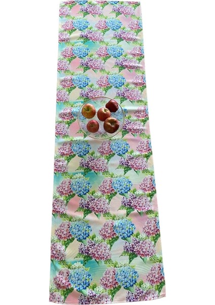 Ortanca Desenli Runner 44 x 148 cm fiyatları