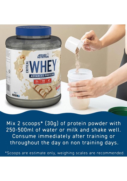 Critical Whey Protein 2000 gr Çikolata Bueno Aromalı modelleri