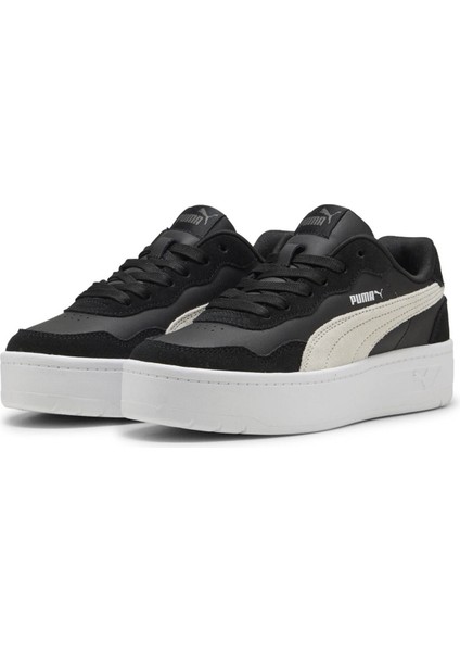 Court Lally Skye Sd Siyah - Beyaz Kadın Sneaker 400735-03