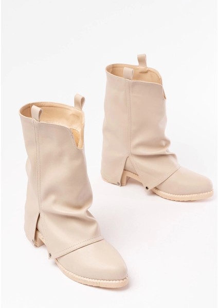 270-3045 Bej Günlük Kadın Bot indirimleri