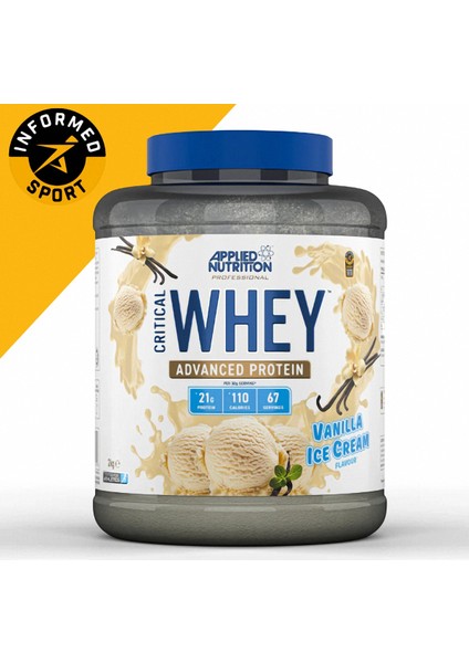 Critical Whey Protein 2000 gr Vanilya Aromalı