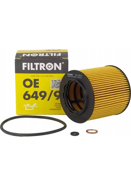 Bmw 6 Serisi E63 6.30CI Benzinli Yağ Filtresi 2004-2010 Filtron