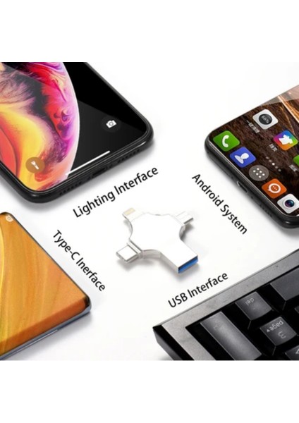 U4 64 GB USB + Lighting + Micro + Type-C Driver