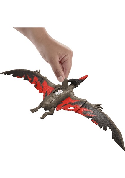 Jurassic World Chaos Theory Pteranodon Figürü – Sesli ve Hareketli Dinozor Oyuncağı (4+ Yaş) 28CM fiyatları