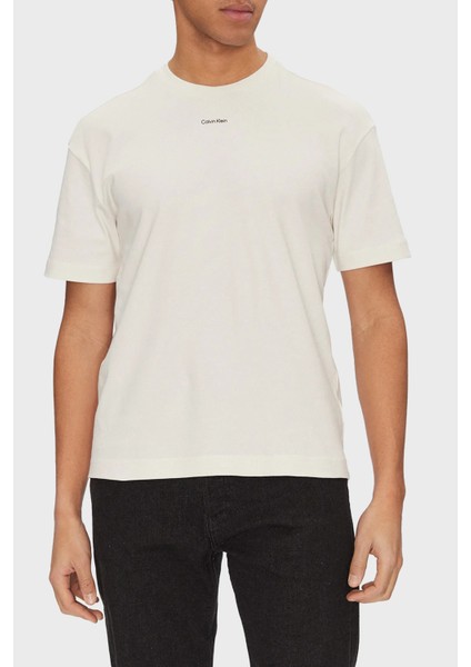 Pamuklu Regular Fit Bisiklet Yaka T Shirt K10K112487YAS Erkek T Shirt K10K112487 Yas
