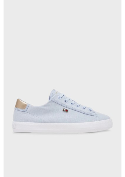 Logolu Pamuk Sneaker Ayakkabı Bayan Ayakkabı FW0FW08647 C1O