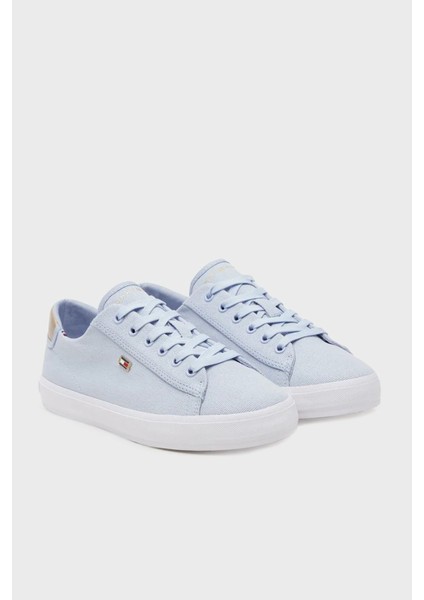 Logolu Pamuk Sneaker Ayakkabı Bayan Ayakkabı FW0FW08647 C1O