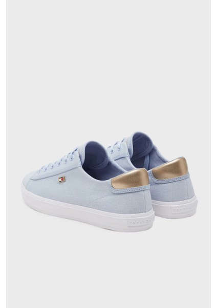 Logolu Pamuk Sneaker Ayakkabı Bayan Ayakkabı FW0FW08647 C1O