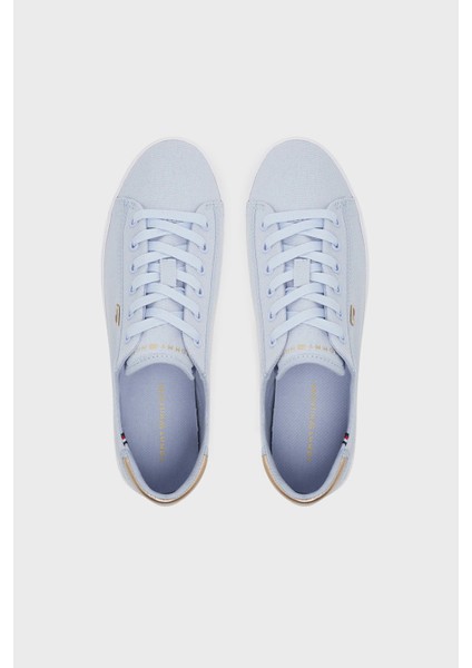Logolu Pamuk Sneaker Ayakkabı Bayan Ayakkabı FW0FW08647 C1O