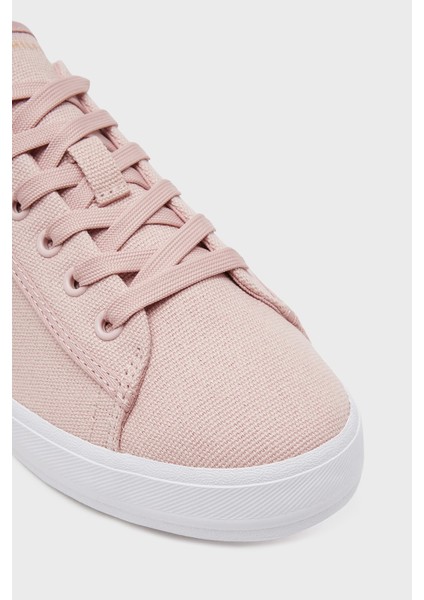 Logolu Pamuk Sneaker Ayakkabı Bayan Ayakkabı FW0FW08647 Tqn
