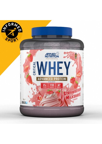 Critical Whey Protein 2000 gr Çilek Aromalı