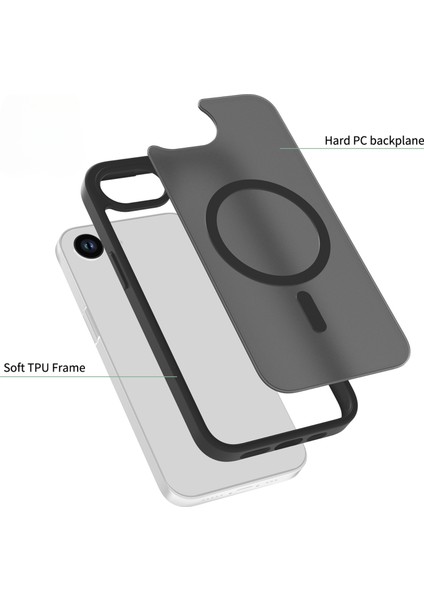 Apple iPhone 16E Uyumlu NT-N063 Arka Koruma Kılıf