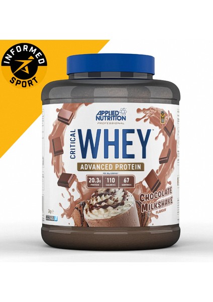 Critical Whey Protein 2000 gr Çikolata Milkshake