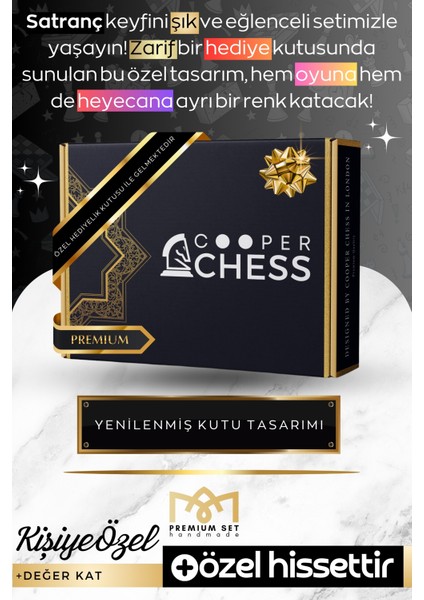 Kutulu Kişiye Özel Hediyelik Metal Satranç Takımı | 25CM Mermer Desenli | Mitolojik Tanrı Roma Okçu indirimleri