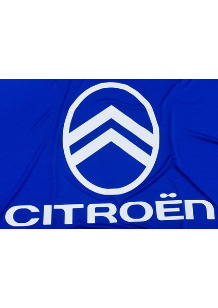Citroen C4 L (2012 - 2016) Mavi Kumaş Araba Branda Logolu Kumaş Araba Brandası Penye Oto Branda fiyatları