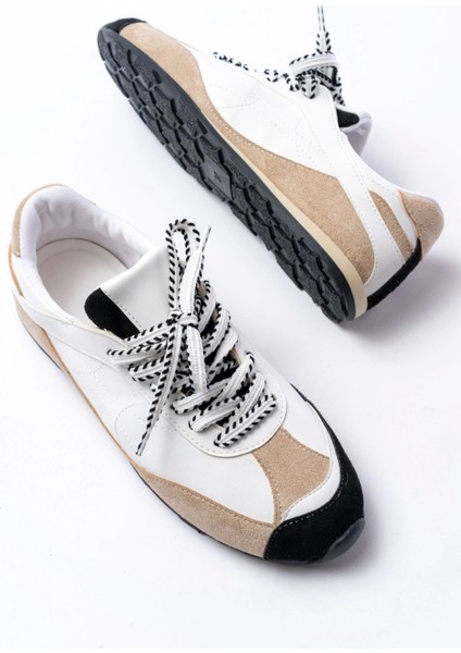 Rs-02 Beyaz Garni Ince Taban Günlük Spor Ayakkabı fırsatları