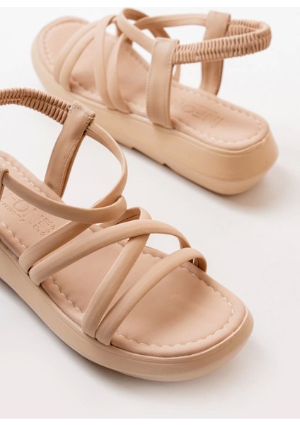 841-841 Nut Lastikli Günlük Kadın Sandalet fiyatları