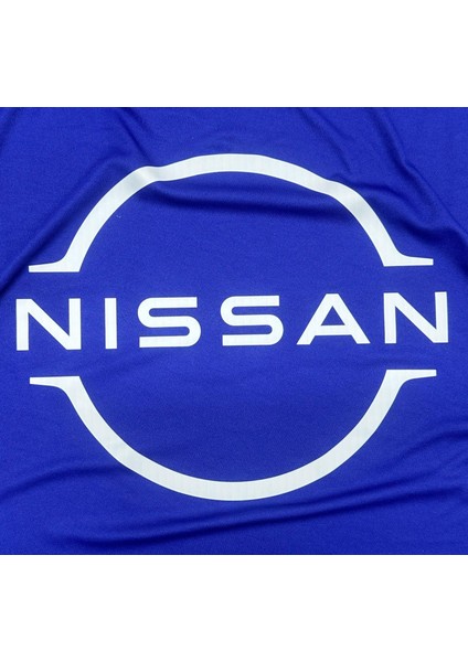Nissan Qashqai 3 J12 (2024 - ) Mavi Kumaş Araba Branda Logolu Penye Oto Branda fiyatları
