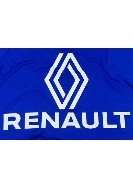 Renault Clio 5 Mavi Kumaş Araba Branda Logolu Penye Oto Branda fiyatları