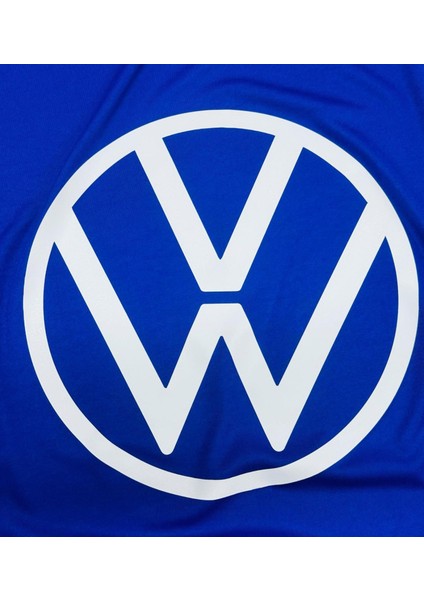 Volkswagen Polo 6 (2021 - ) Mavi Kumaş Araba Branda Logolu Kumaş Araba Brandası Penye Oto Branda fiyatları
