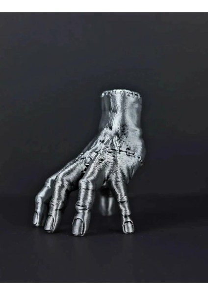 Wednesday Thing Şey El Figür Büst 15 cm Siyah Metal fiyatları